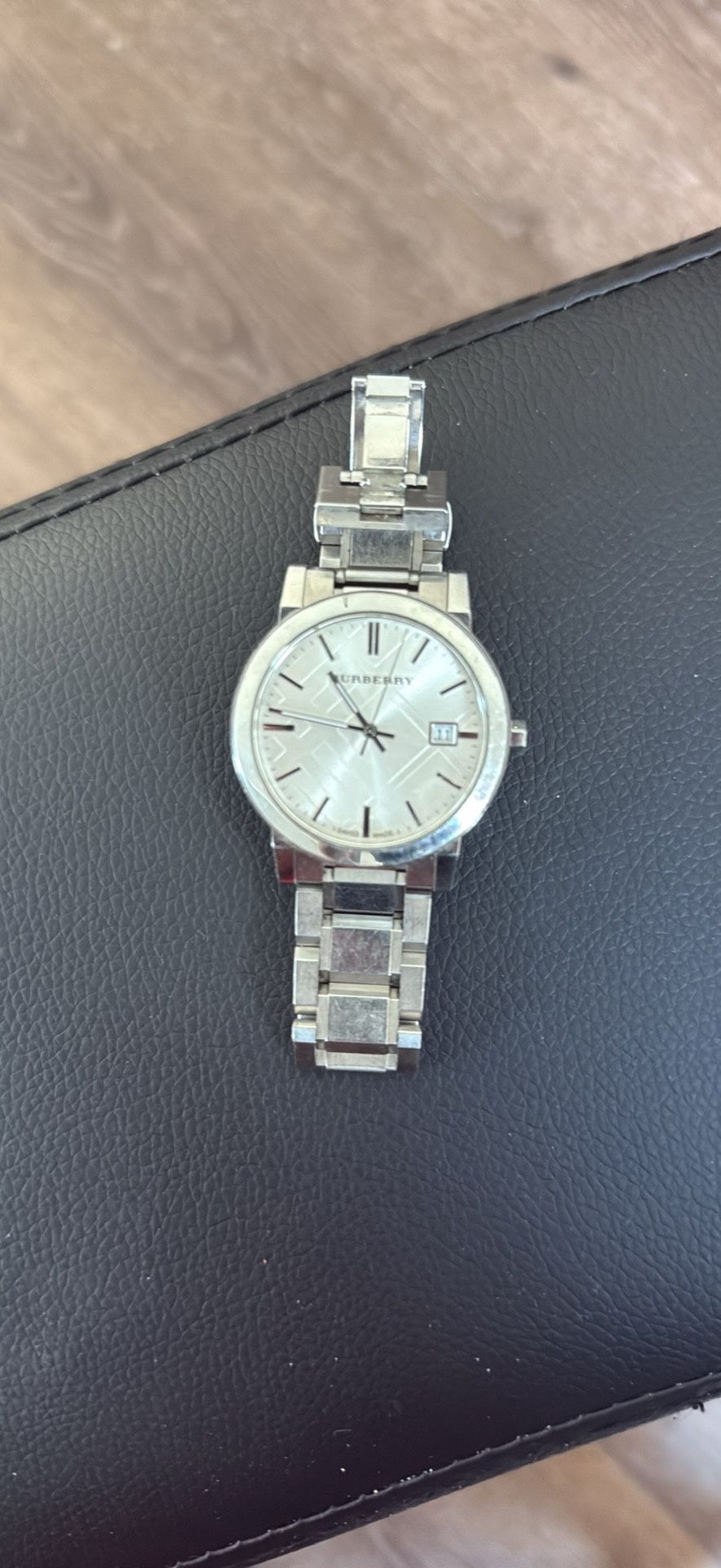 Burberry Silver Watch