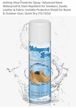 Waterproof spray for shoes/clothes/bags, new