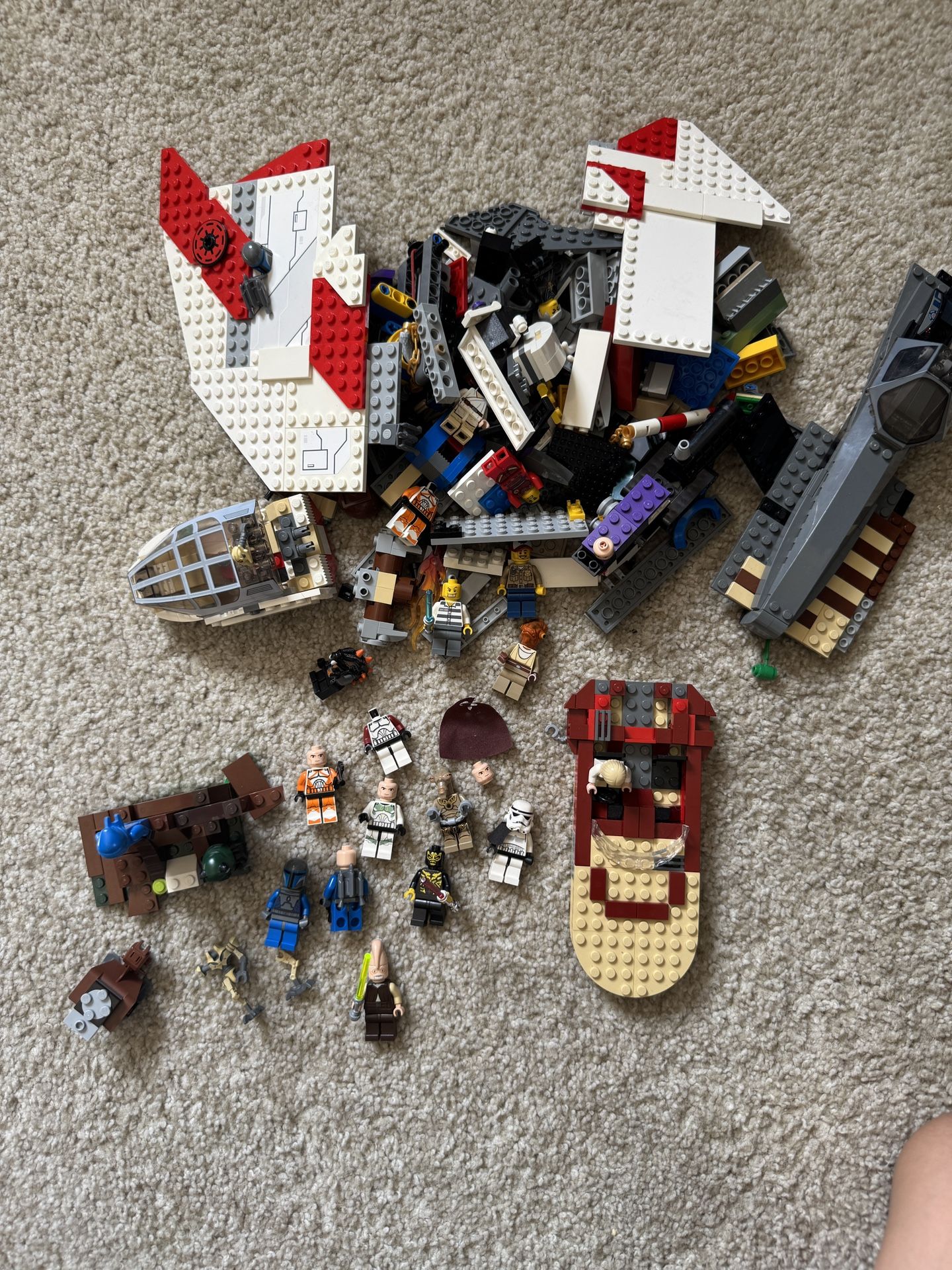 Incomplete Star Wars Sets And Figs