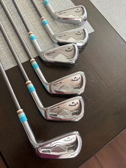 Callaway X-Forged Max Irons 5-PW – Upgraded Shafts –