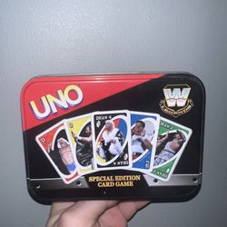 Wrestling Legends UNO Tin - Hogan, Flair, Piper, Jake The Snake - Special Edition