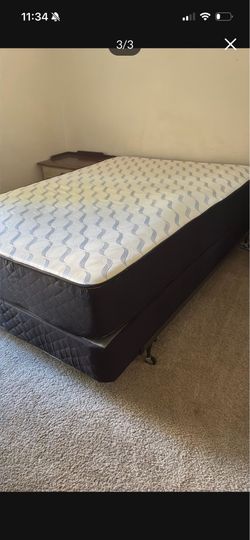FREE full size mattress and box spring