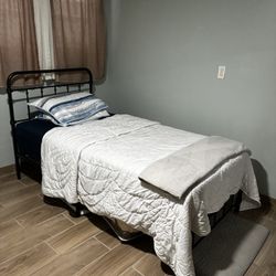 Twin Bed With Frame - Never Used 