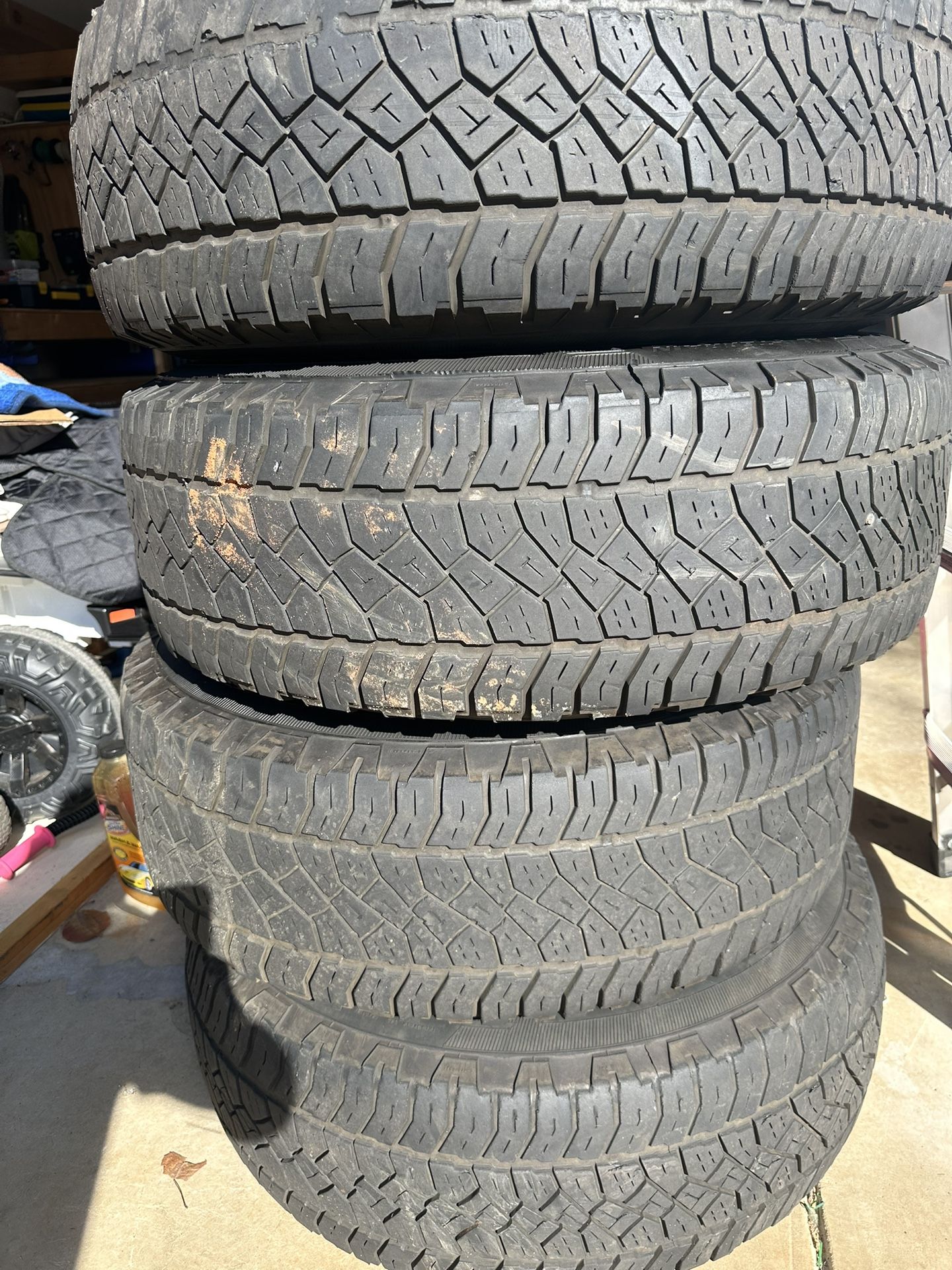 4x 17” Rims And Tires 5x5.5