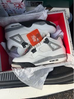 Jordan 4 cement Size 10