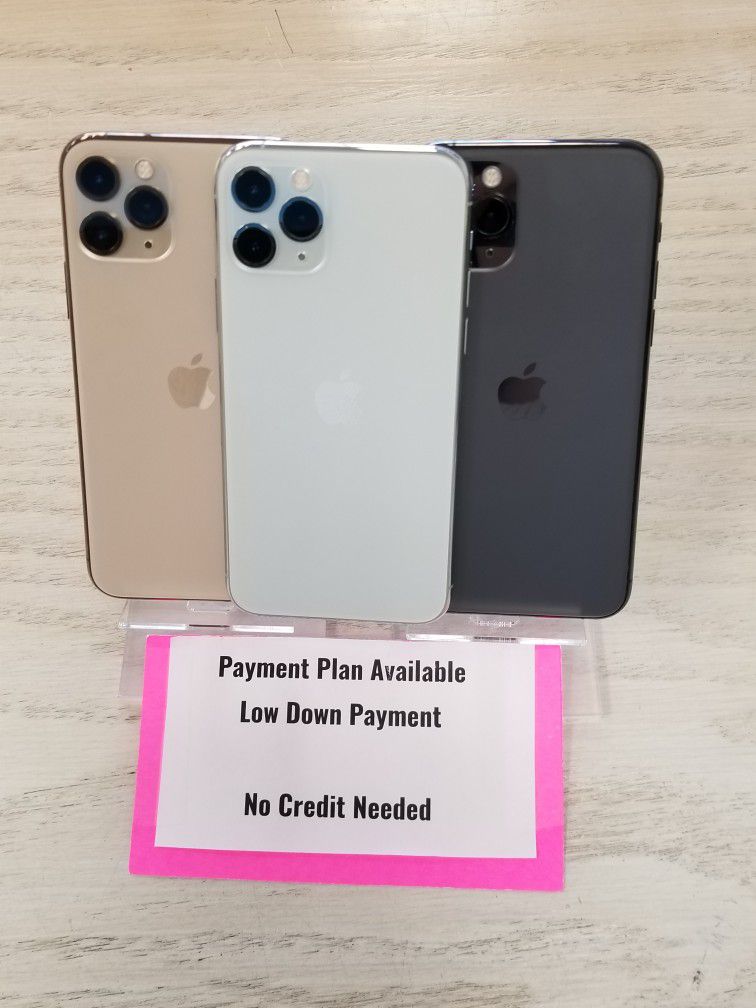 Apple IPhone 11 Pro Max Unlocked - $1 Down Today, No Credit Required (PROMOTION FROM 6/21 TO 7/5)