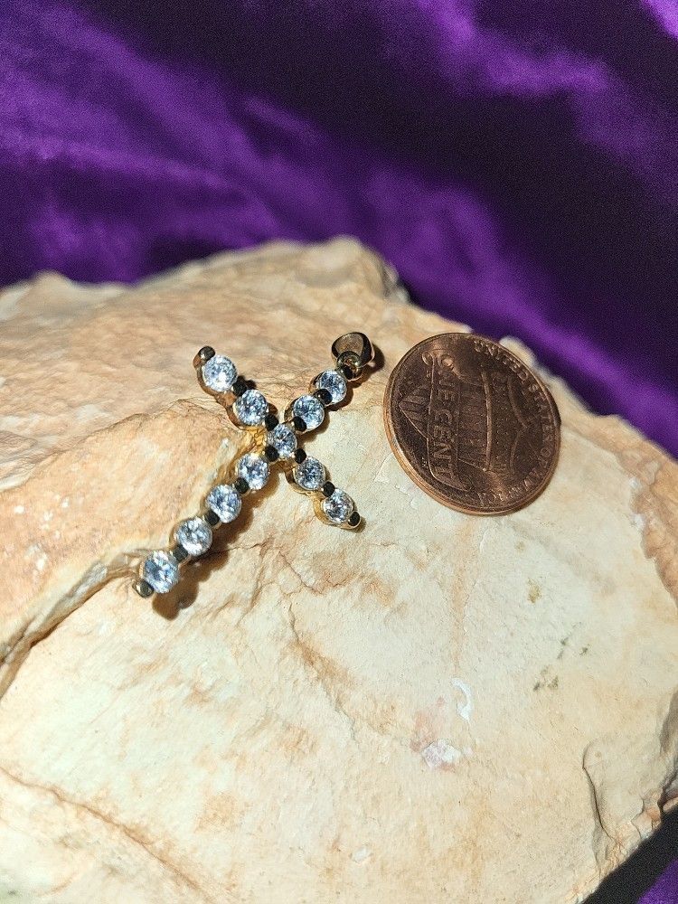 SS Cross & SS Cross Earrings