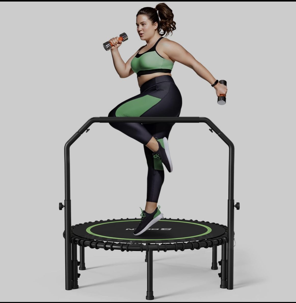 Foldable mini trampoline