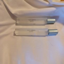 2 Travel Sprays  Dolce & Gabbana Light Blue Mens