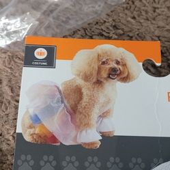Halloween Rainbow Tutu Dog Costume 