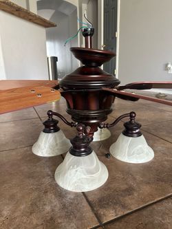 Harbor Breeze Bellhaven 52-in Ceiling Fan with Light Kit - FULLY ASSEMBLED