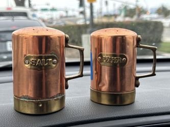 Copper And Brad’s Vintage Salt And Pepper Shakers
