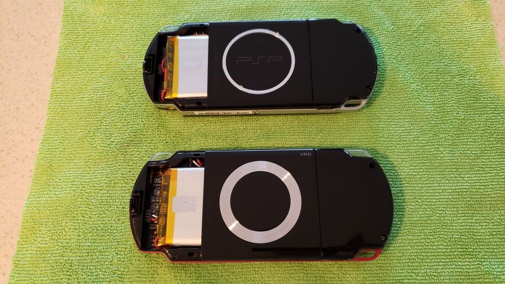 PSP Battery mod 4000mAh (2000 & 3000 models)