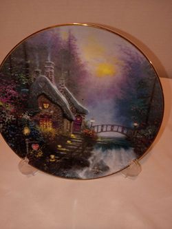 Ralbrooke cottage 8.5 collector's plate