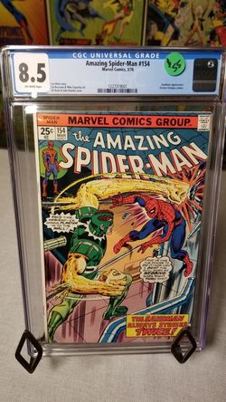 Spiderman #154 CGC 8.5 for $70