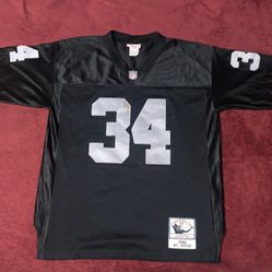 Bo Jackson Raiders Jersey (Authentic 1990, Size 50, Vintage)