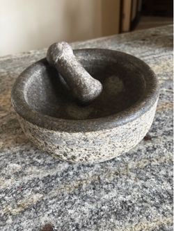 Mortal and pestle