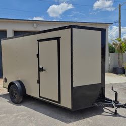 Trailer Source 6 x 12 Enclosed 3.5k Cargo Trailer