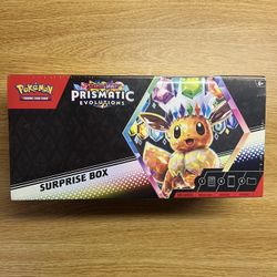 Prismatic Evolutions Surprise Box