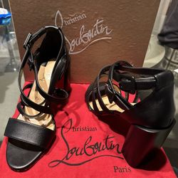 Christian Louboutin Heel/ Fashion Heel/Women/Size:EU 40/Size:US 9