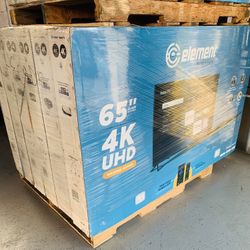 65” Element Roku Smart TV Brand New LED 