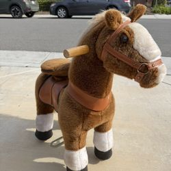 PonyCycle Ride-On Horse (Size 3 / Age 3-4) — $50