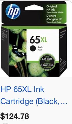 HP 65XL (Black and Tri-Color) High Yield Ink Cartridge - 300 Page Yield