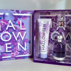 Halleen Halloween Women’s Fragrance Gift Set EDT Lotion & Shower Gel - New
