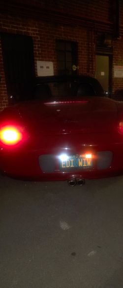 Porsche boxter convertible
