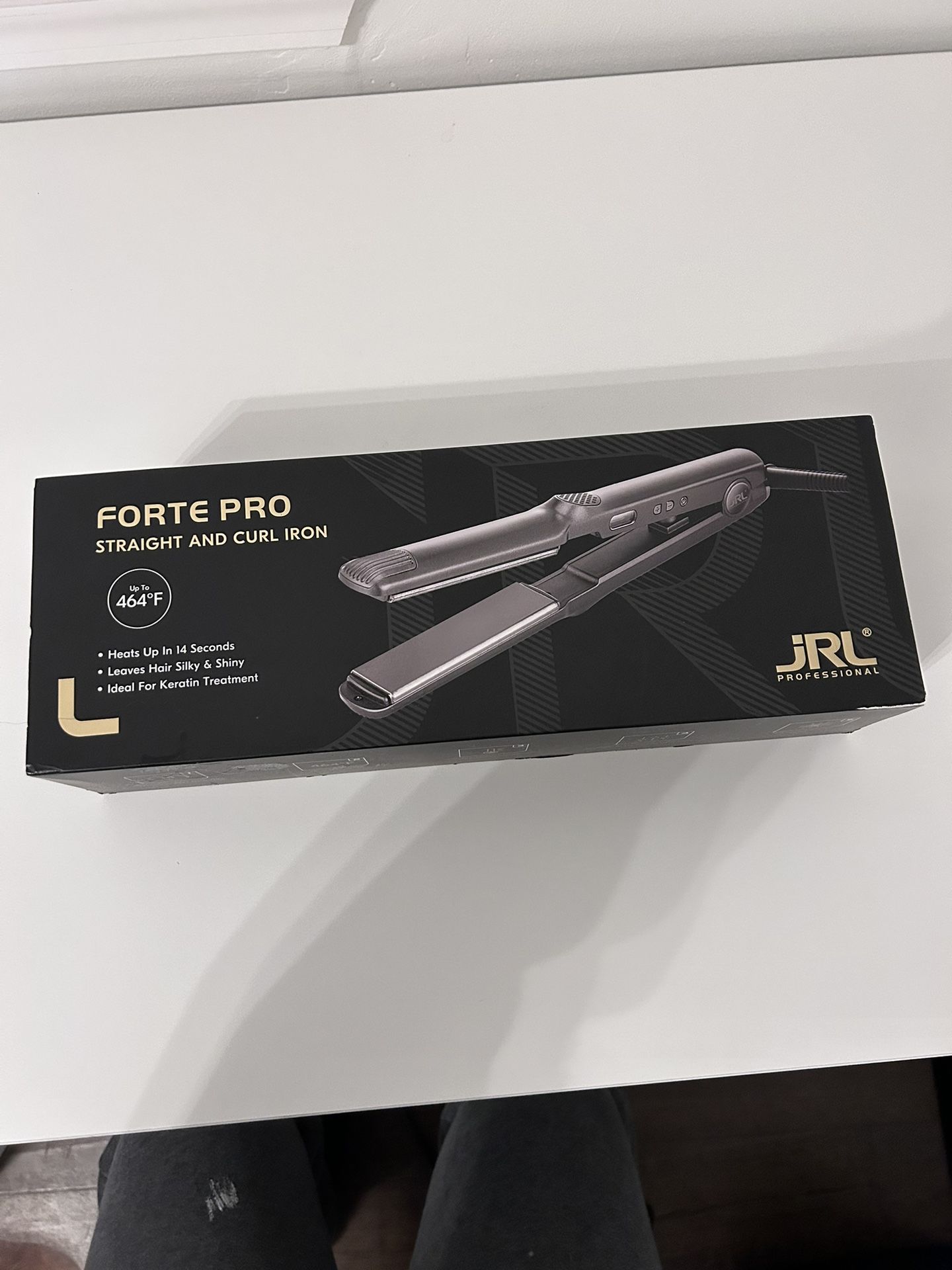 JRL Professional Straight and Curl Iron