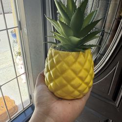 Artificial succulent pineapple decor