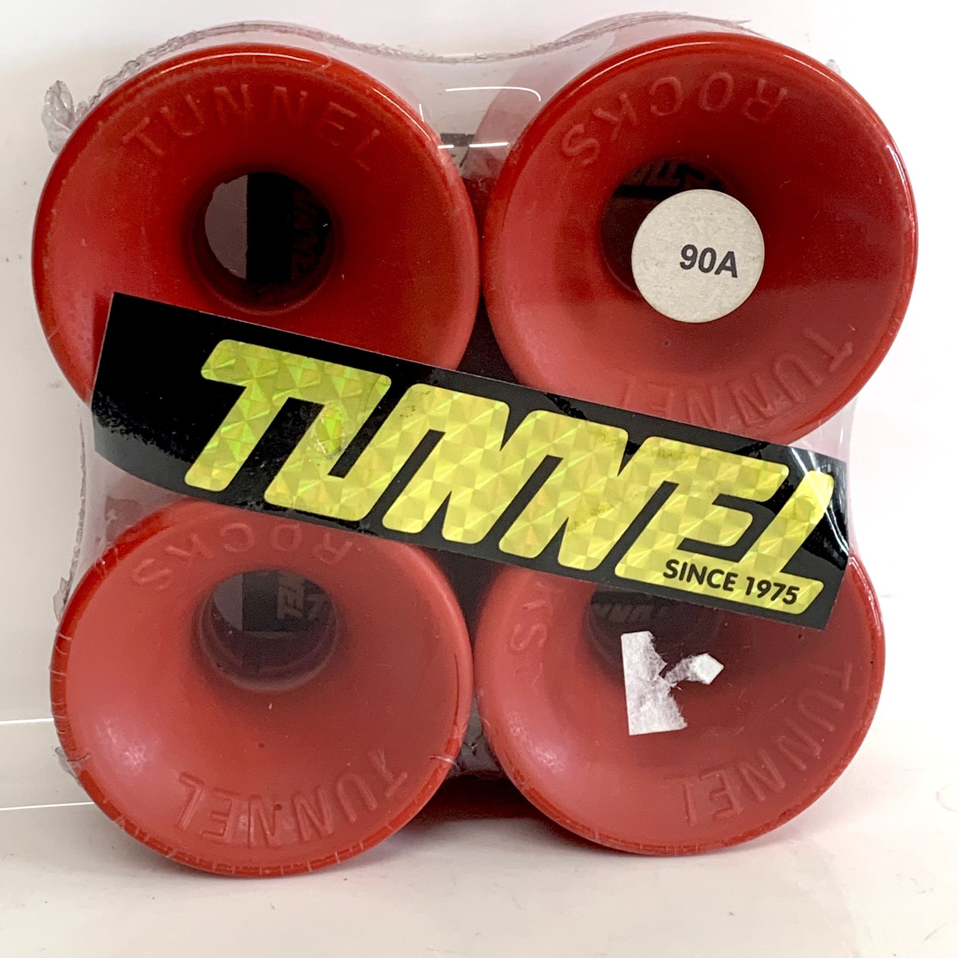 Tunnel Rocks Skateboard Wheels 63mm Red