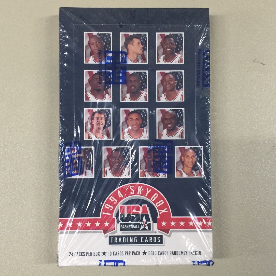 1994 Skybox USA Basketball Factory Sealed Box