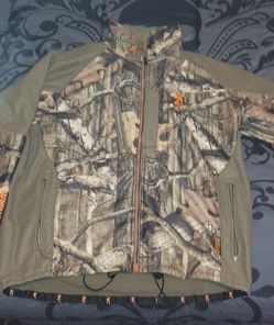 Browning Hell's Canyon Camo Jacket with Orange Accents