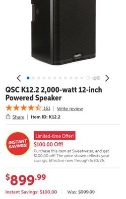 Brand New QSC K12.2
