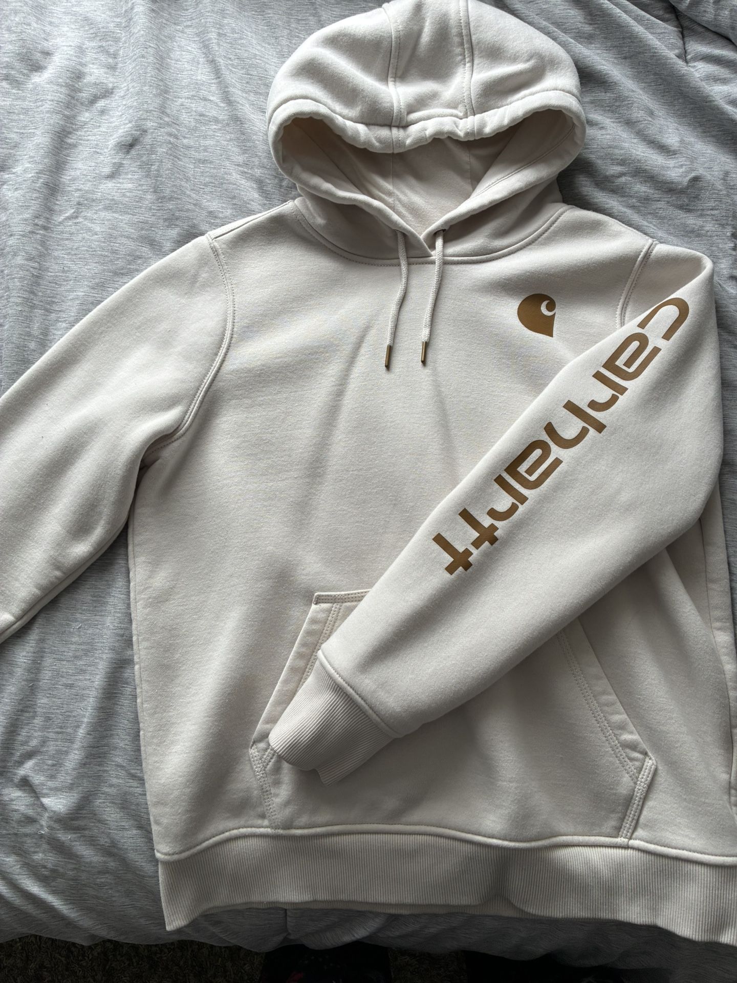 Brand New Cream Carhart Hoodie