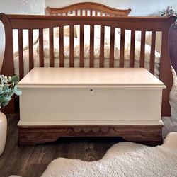 Vintage Cedar Chest Storage Trunk by Roos