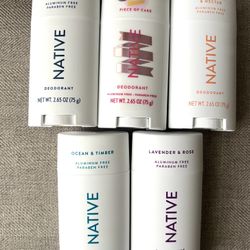 Native Deodorant Bundle Of 5