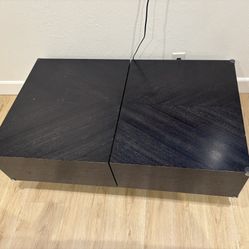 Sliding Top Coffee Table