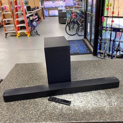 Samsung HW-B650F 3.1 Ch DTS Virtual: X Soundbar with PS-WF75B Wireless Subwoofer, Remote & Cords TPW015082