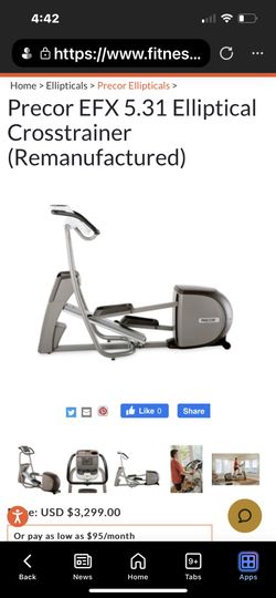 Precor efx 5.31 sale