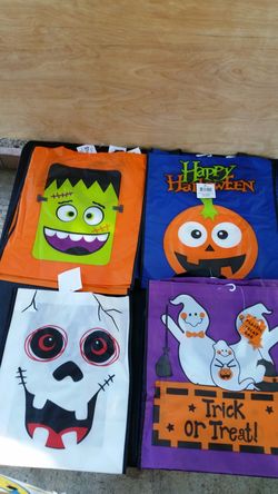 Halloween candy bags($1 EACH).