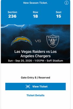 Chargers Vs Raiders 2026 Game