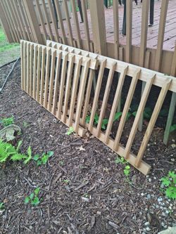 Wood Deck Railing