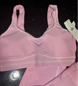 Alo Yoga Pink Sports Bra with Tags