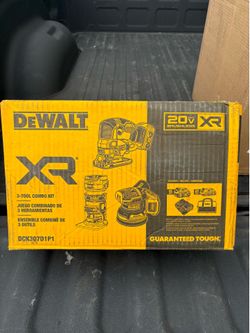 Dewalt 20v XR 3 Tool Combo Kit