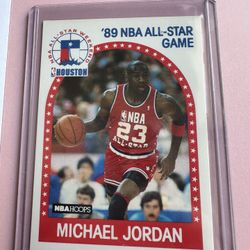 1989-90 NBA Hoops - All-Star Game #21 Michael Jordan