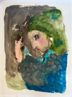 Original Art by Tony Mafia - 1973 - Unframed - 26x34”