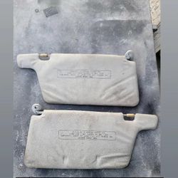 88-91 Honda Civic Wagon Oem Usdm Sun Visors Gray 