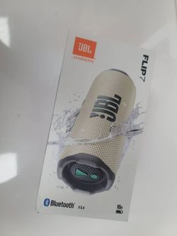 JBL - FLIP 7 Portable Waterproof And Drop-Proof Speaker (Brand New) Sand